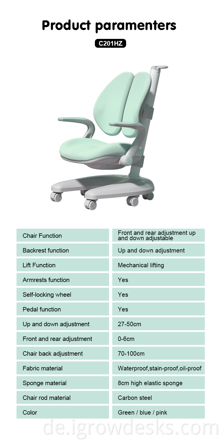 chair for study table with wheels